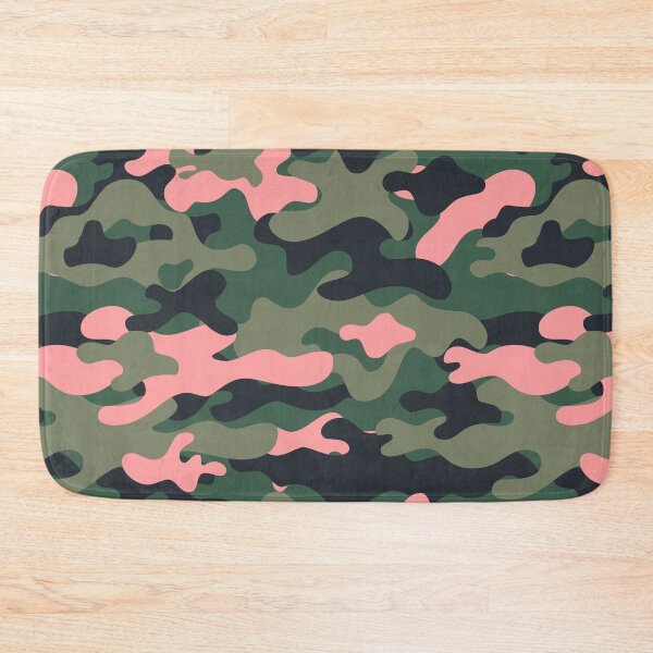 Item preview, Girlie Green Pink Camouflage Urban Camo designed and sold by cursotti.