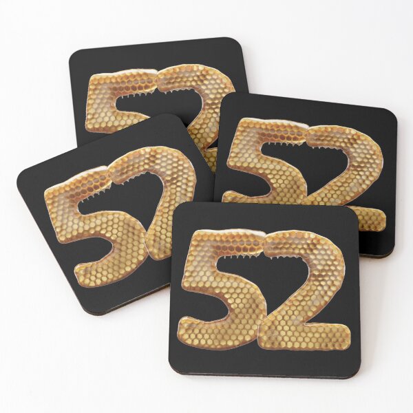 Item preview, 52 Number 3d Honey Numbers Font designed and sold by HelloFromAja.
