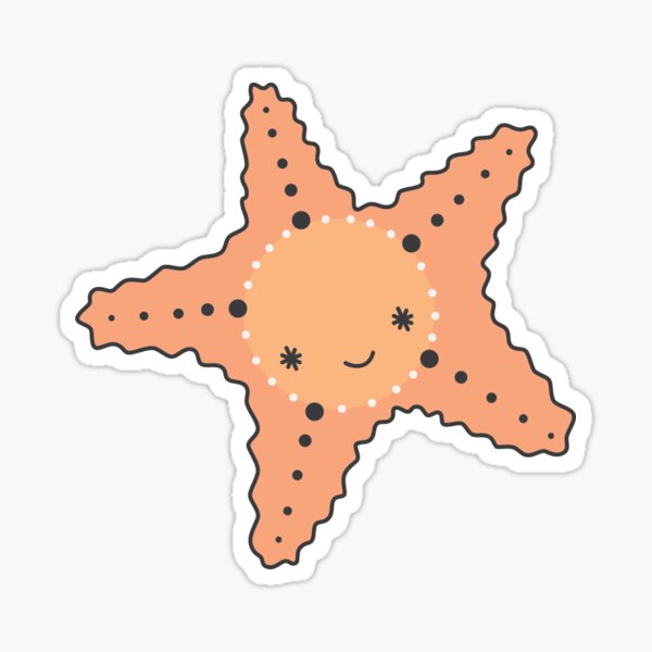 SUNKISSED STARFISH Sticker