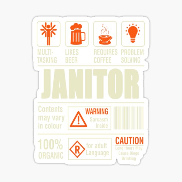Item preview, Janitor designed and sold by princegiri.