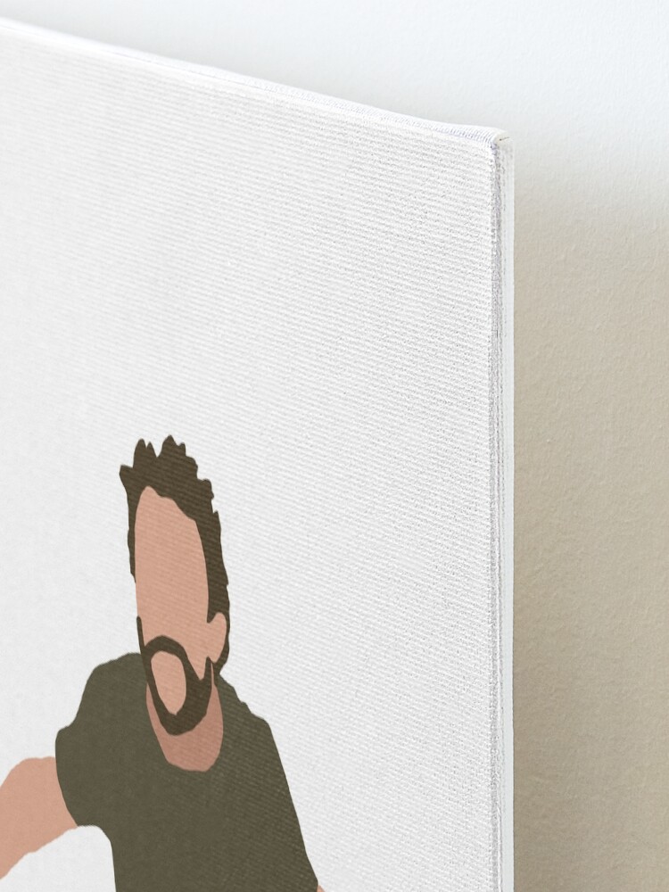 Alternate view of I Eat Stickers All The Time Dude Mounted Print