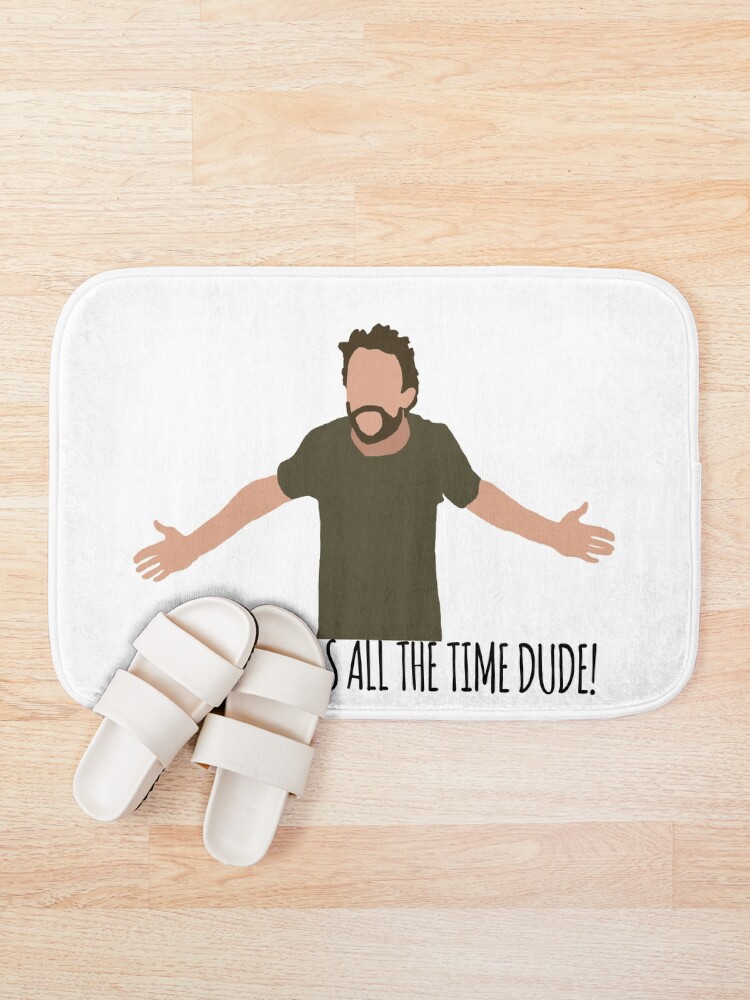 Alternate view of I Eat Stickers All The Time Dude Bath Mat