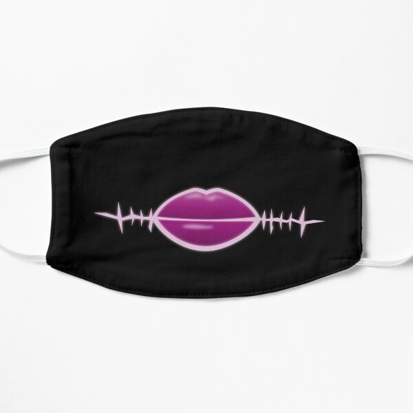 Stitched Lips (purple) Flat Mask