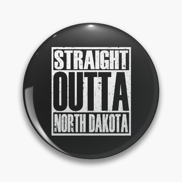 Item preview, Straight Outta North Dakota designed and sold by ArtBoxDTS.