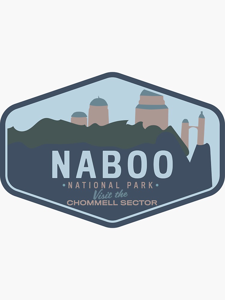 Discover Naboo Sticker, Naboo Sticker