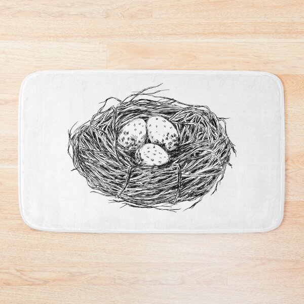 Item preview, Bird Nest Print designed and sold by RachelsFineLine.
