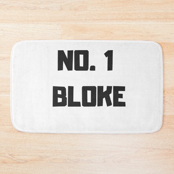 Item preview, No 1 Bloke (black text) designed and sold by freedom4life.