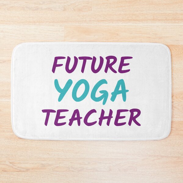 Item preview, Future Yoga Teacher designed and sold by CatArtStore.