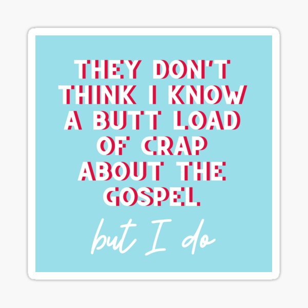 Nacho Libre // But I Do Sticker