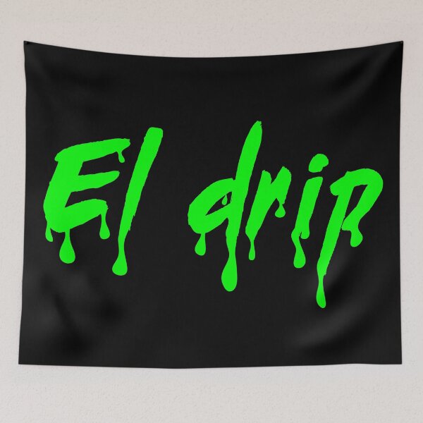 Item preview, El Drip Green Text designed and sold by enriquepma.