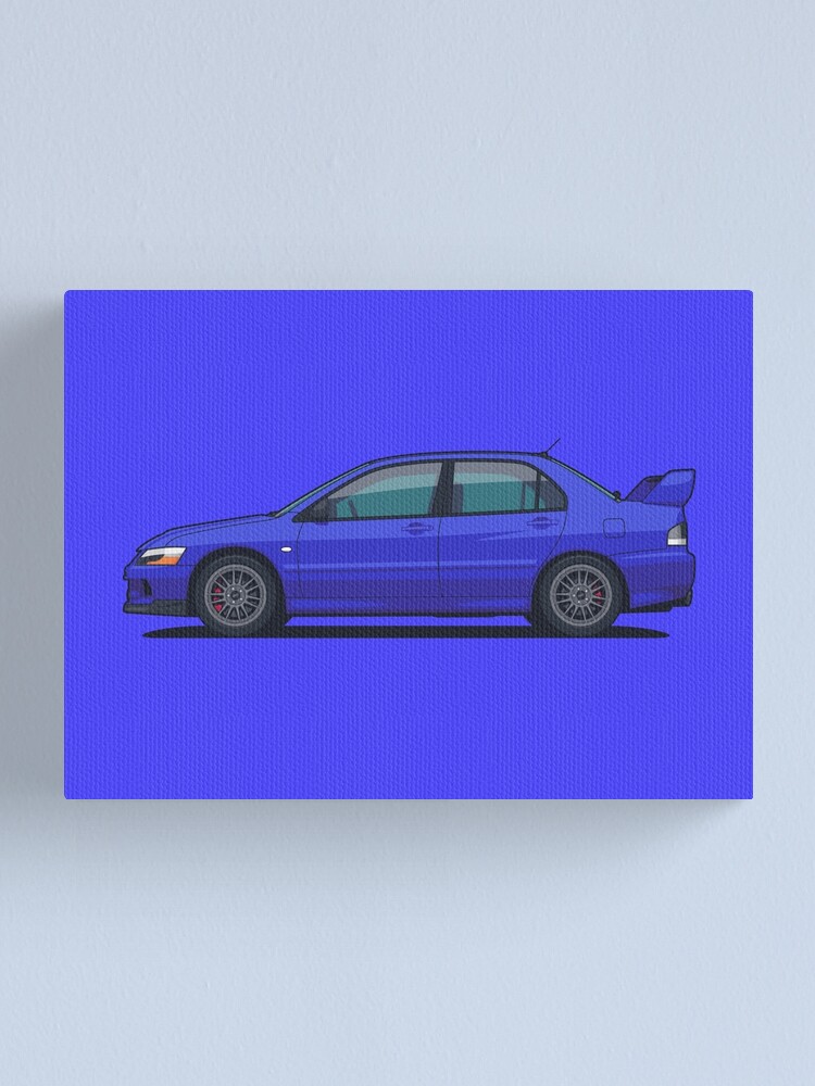 Imagen 1 de 3, Lienzo con la obra Evo IX Blue, diseñada y vendida por VoodooCircus.