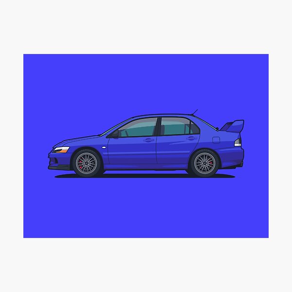 Item preview, Evo IX Blue designed and sold by VoodooCircus.