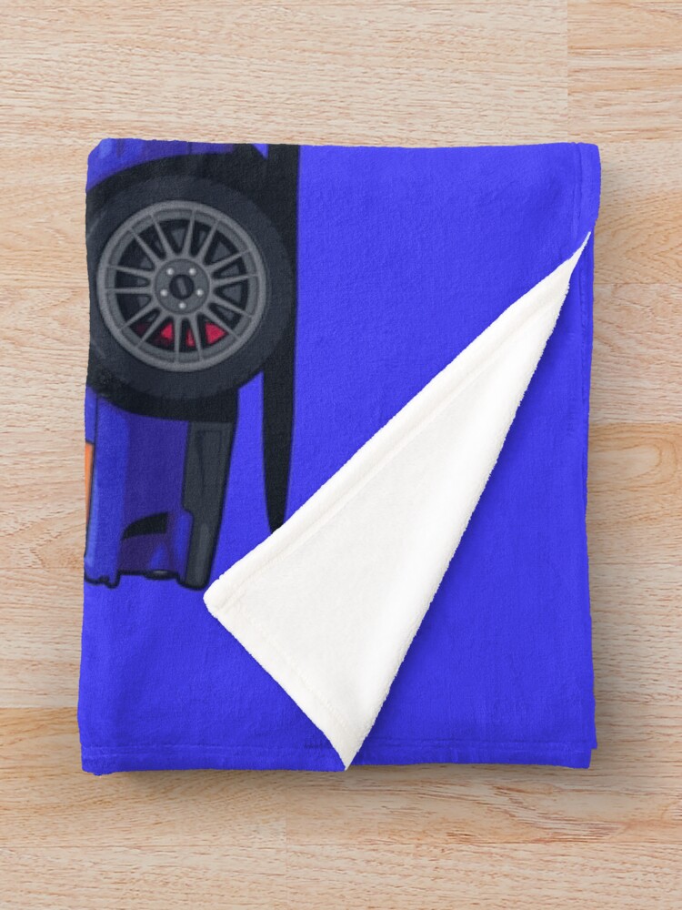 Imagen 3 de 6, Manta con la obra Evo IX Blue, diseñada y vendida por VoodooCircus.