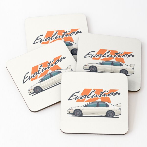 Item preview, Evo IX White designed and sold by VoodooCircus.