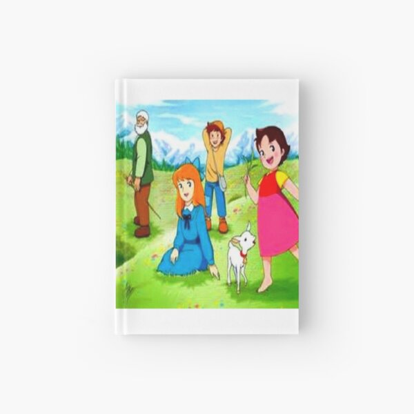 Heidi with her loved ones on the mountain. Hardcover Journal