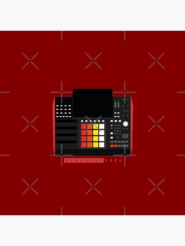 MPC X - Producer Life Gear - Dope Beat Machine Series #16 (w/Multicolored Pads) by Steve-Traxx