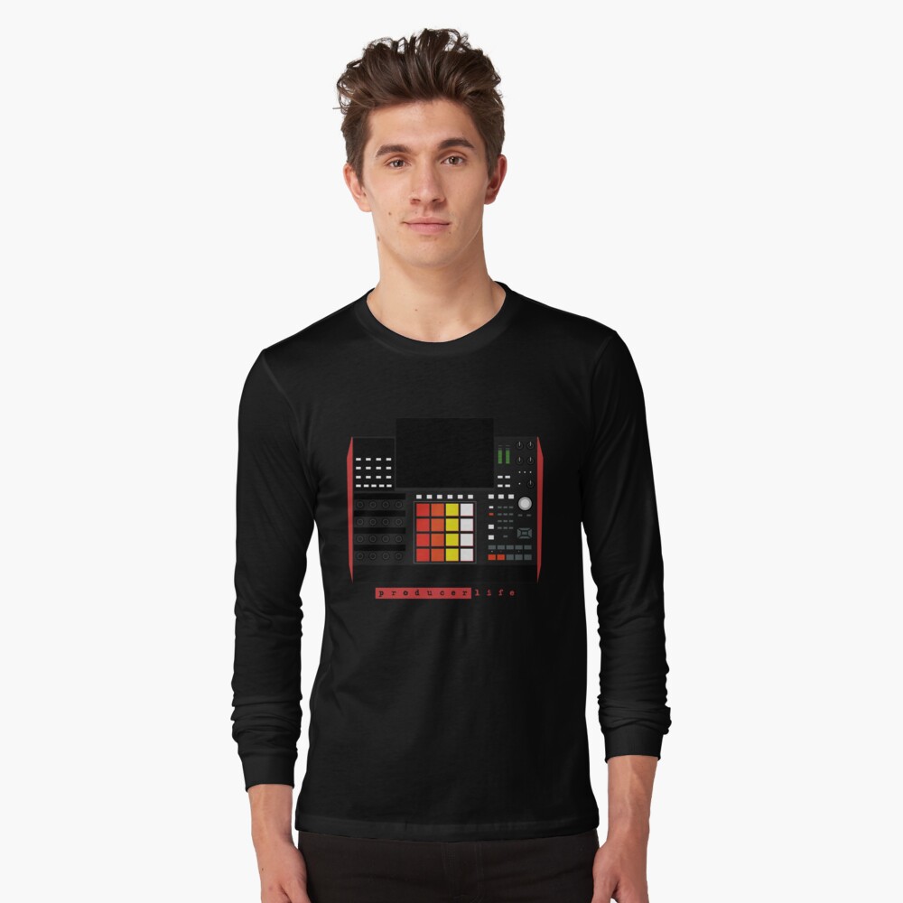MPC X - Producer Life Gear - Dope Beat Machine Series #16 (w/Multicolored Pads) Long Sleeve T-Shirt