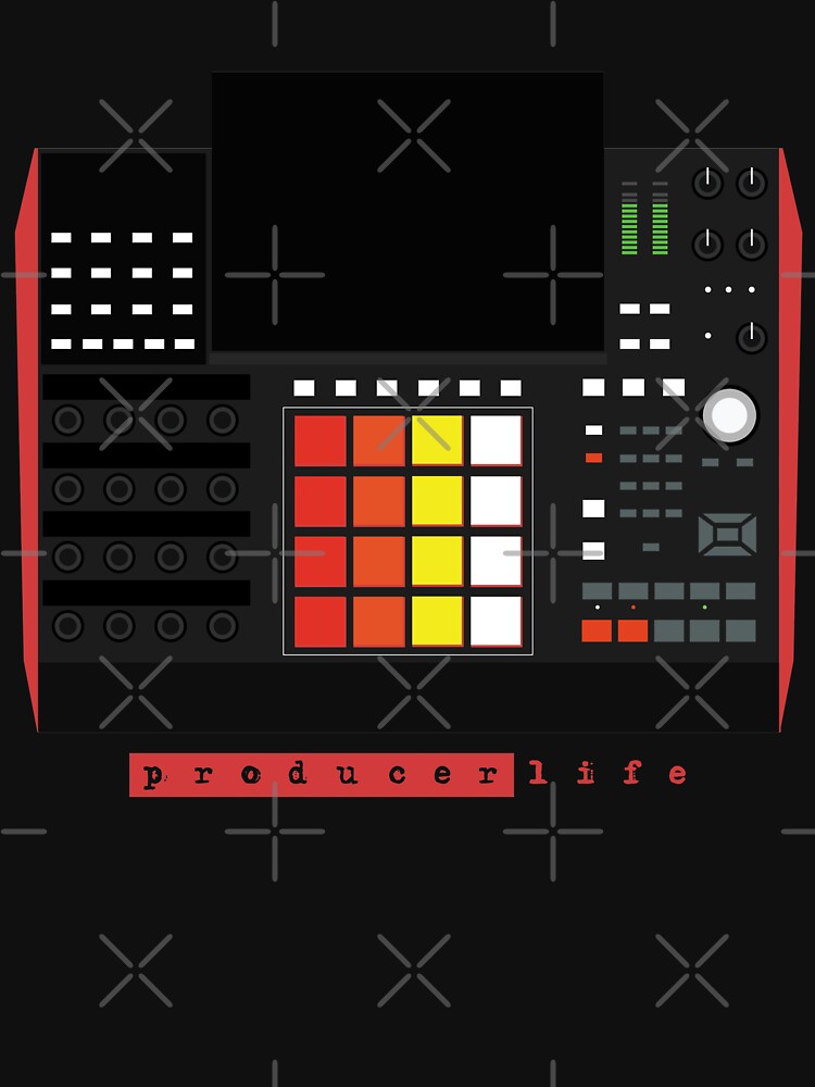 MPC X - Producer Life Gear - Dope Beat Machine Series #16 (w/Multicolored Pads) by Steve-Traxx