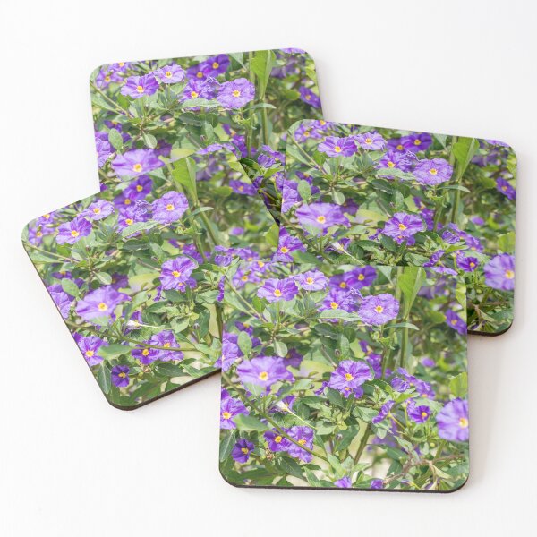 Item preview, Charming little blue flowers designed and sold by lena-maximova.
