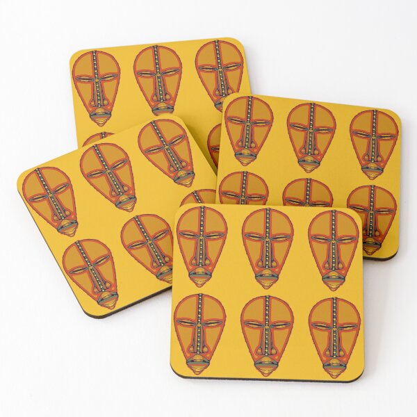 Item preview, African mask the 3rd designed and sold by AndyWorthyArt.