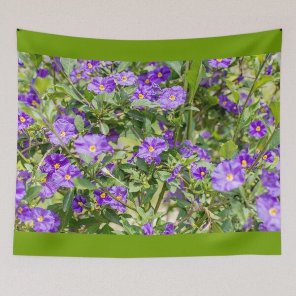 Item preview, Charming little blue flowers designed and sold by lena-maximova.