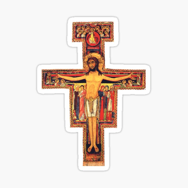 5 Pack - Best Selling Catholic Stickers – Saint Clare and Francis