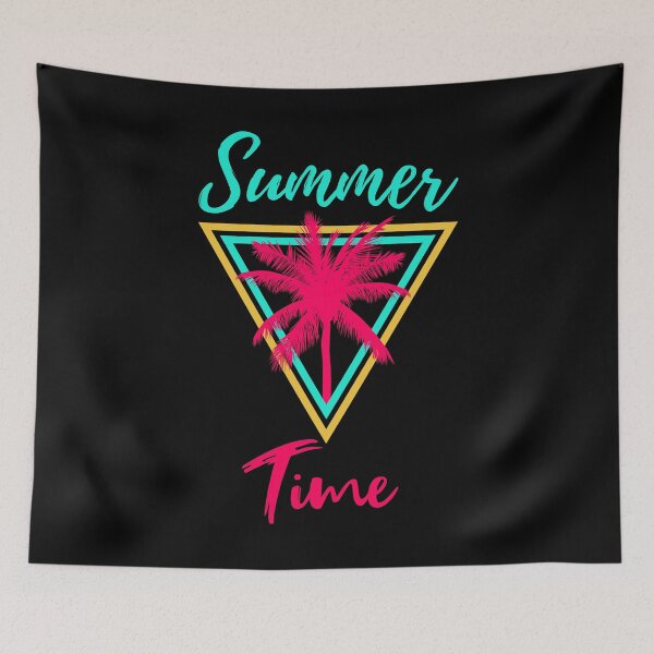 Item preview, Summer Time 80s Retro Style Palm Tree Design designed and sold by mrhighsky.
