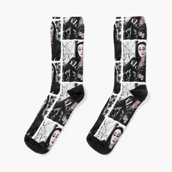 Artikel-Vorschau von Morticia Addams Horrorfamilie, designt und verkauft von ArtbyPriscilla.