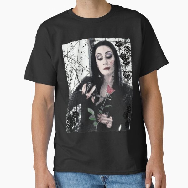 Vista previa del artículo con la obra «Familia Morticia Addams Horror», diseñado y vendido por ArtbyPriscilla.