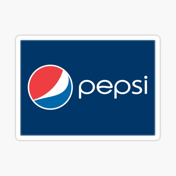 Pepsi Stickers Redbubble - pepsi man roblox decal