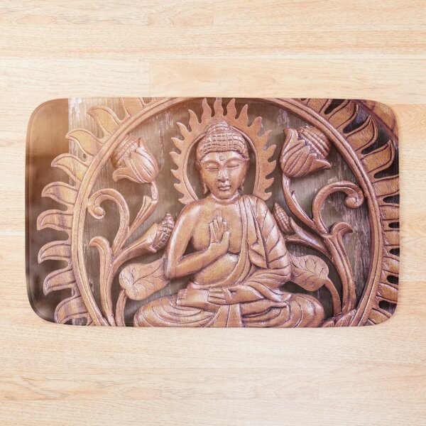 Item preview, Wooden Buddha Carving designed and sold by gbgvphotography.