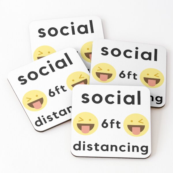 Item preview, Social Distancing 6ft - Let's Do Our Part designed and sold by fbym.