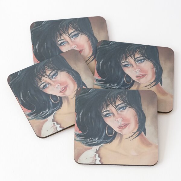 Item preview, Beautiful Oil Painting Gypsy Girl... designed and sold by WackyJacks.