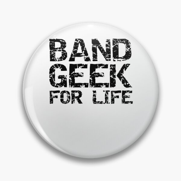 Artikelvorschau, Vintage Band Geek for Life Funny Marching Band Quote entworfen und verkauft von TNDesignStudio.