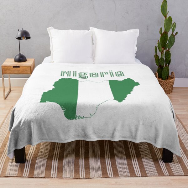Item preview, Nigeria Flag Nation Outline  designed and sold by justaNBAfan2.