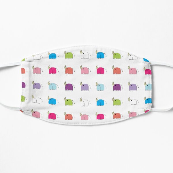 RHINOCORNS GALORE Flat Mask