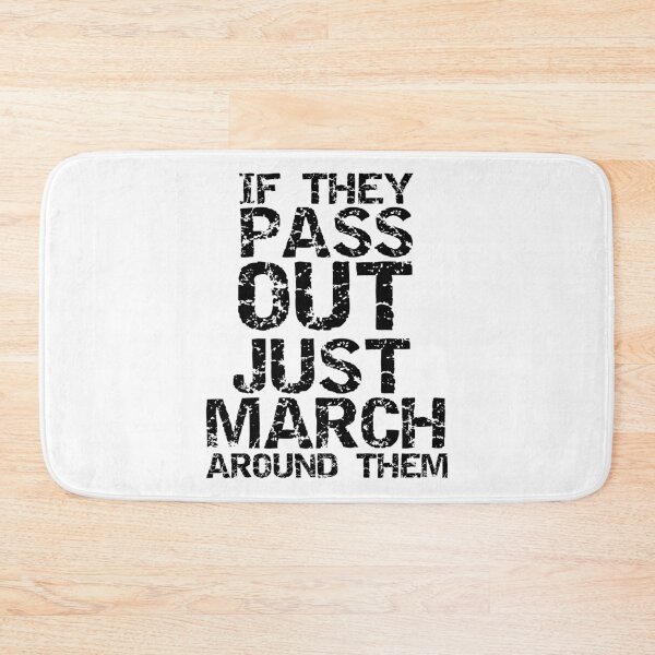 Item preview, Vintage If They Pass Out Just March Around Them Funny Marching Band Quote designed and sold by TNDesignStudio.