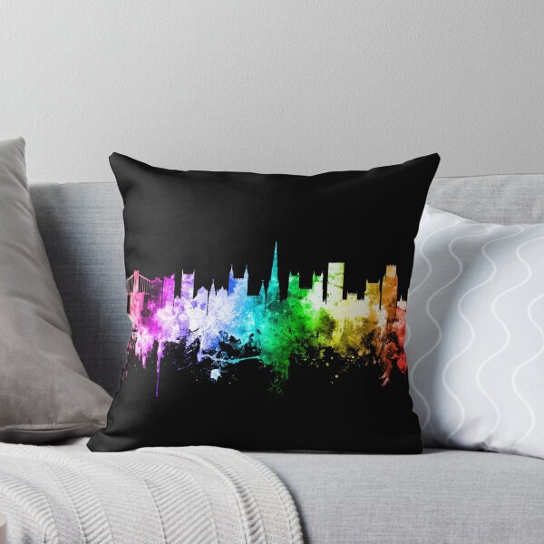 Aperçu de l'œuvre Bristol England Skyline créée et vendue par ArtPrints.