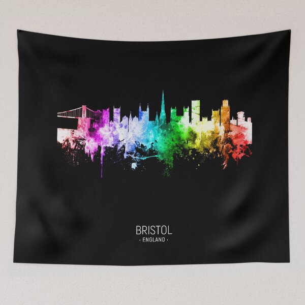 Item preview, Bristol England Skyline designed and sold by ArtPrints.