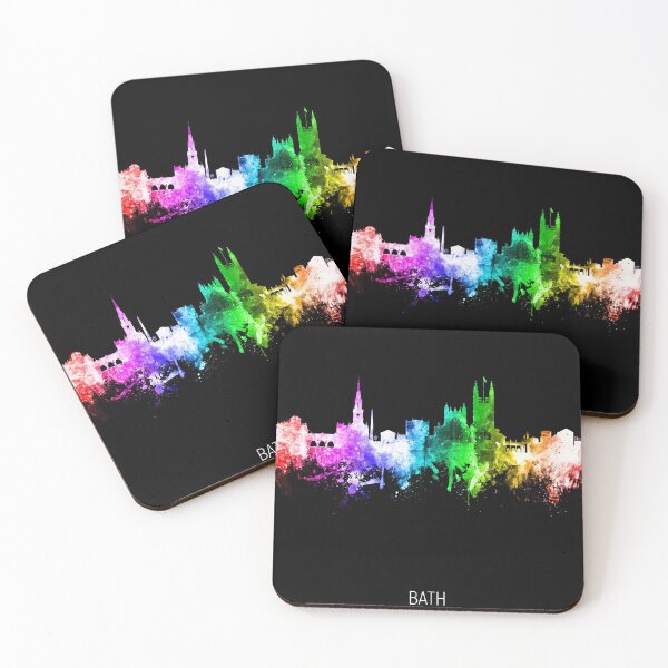 Item preview, Bath England Skyline Cityscape designed and sold by ArtPrints.