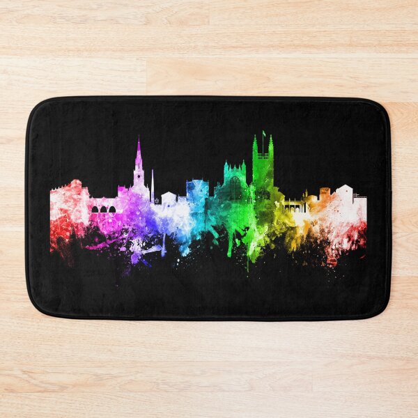 Item preview, Bath England Skyline Cityscape designed and sold by ArtPrints.