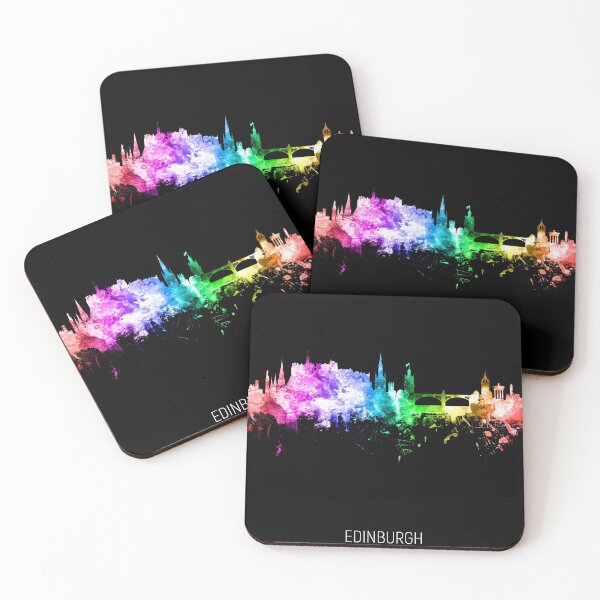 Item preview, Edinburgh Scotland Skyline designed and sold by ArtPrints.