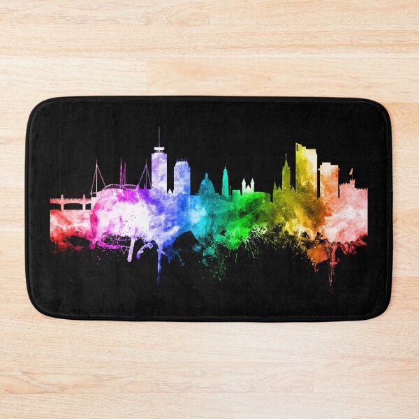 Artikelvorschau, Cardiff Wales Skyline entworfen und verkauft von ArtPrints.