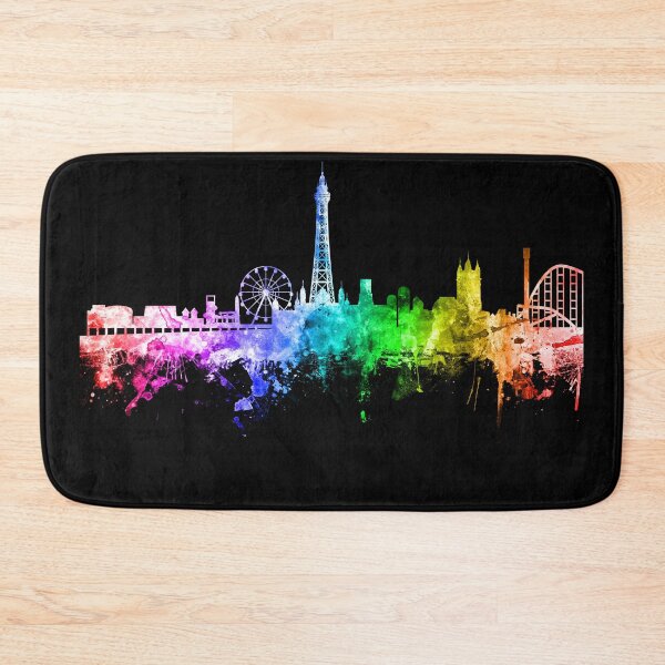 Item preview, Blackpool England Skyline designed and sold by ArtPrints.