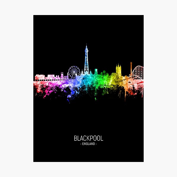 Item preview, Blackpool England Skyline designed and sold by MICHAEL TOMPSETT.