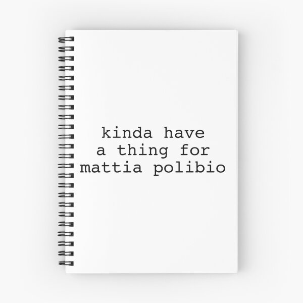 Item preview, kinda have a thing for mattia polibio designed and sold by DontWantTheHype.