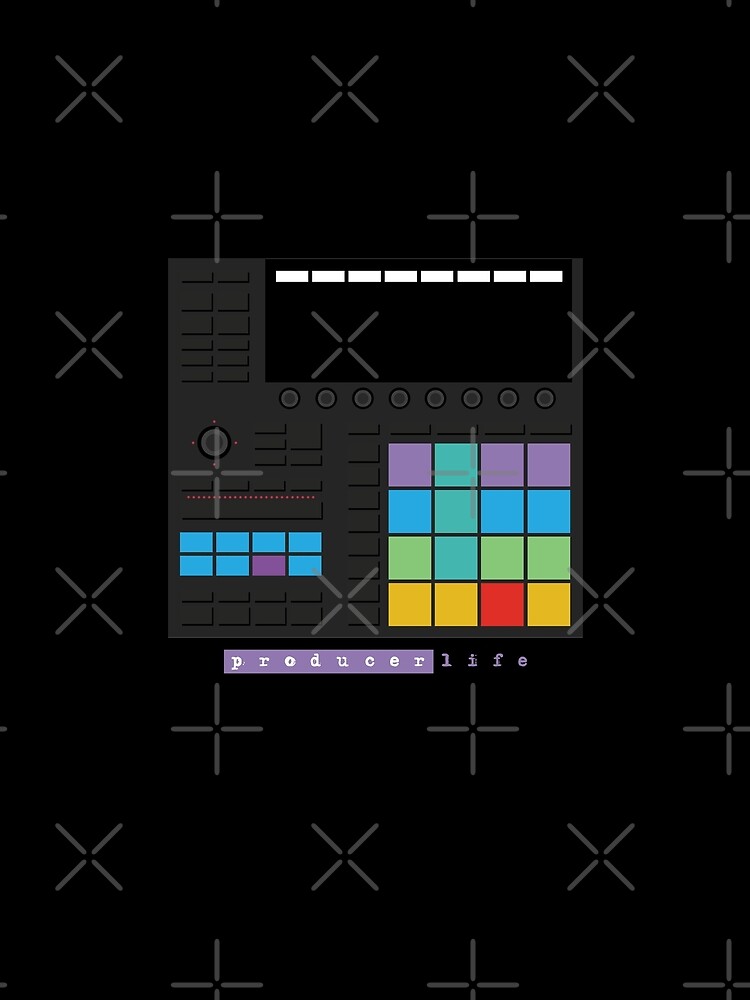 Maschine MK3 Producer Life Gear - Dope Beat Machine Series #10 (w/Multicolored Pads) by Steve-Traxx