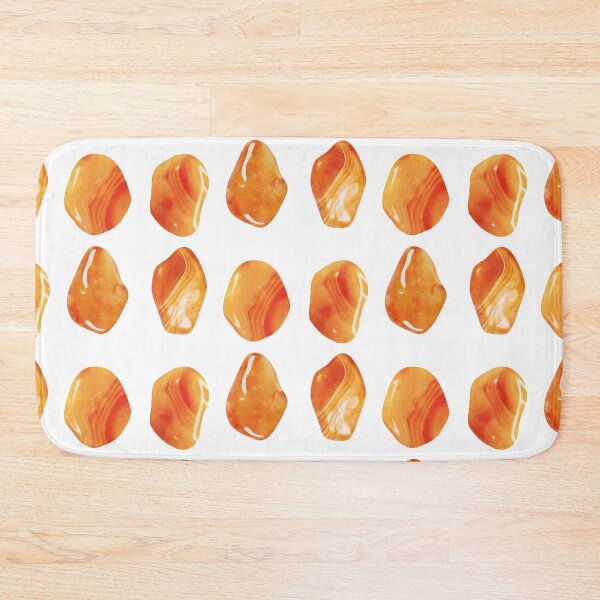 Item preview, Watercolor Orange Agate Crystals designed and sold by EnchantedInn.