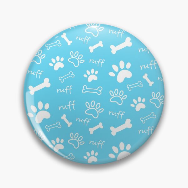 Item preview, 'Dog Paws, Bones and Ruff Ruff' pattern for animal lovers. designed and sold by Zentropik.