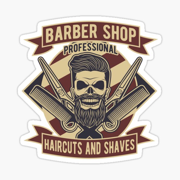 Scissors & Razors Clipart Barbershop Logo and Monogram US Barber Skull Svg Barber Name Shirt png Hair Hustler Cut File Stylist dxf